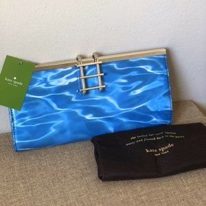 Kate Spade Pool Party Clutch Bag Purse Cruise